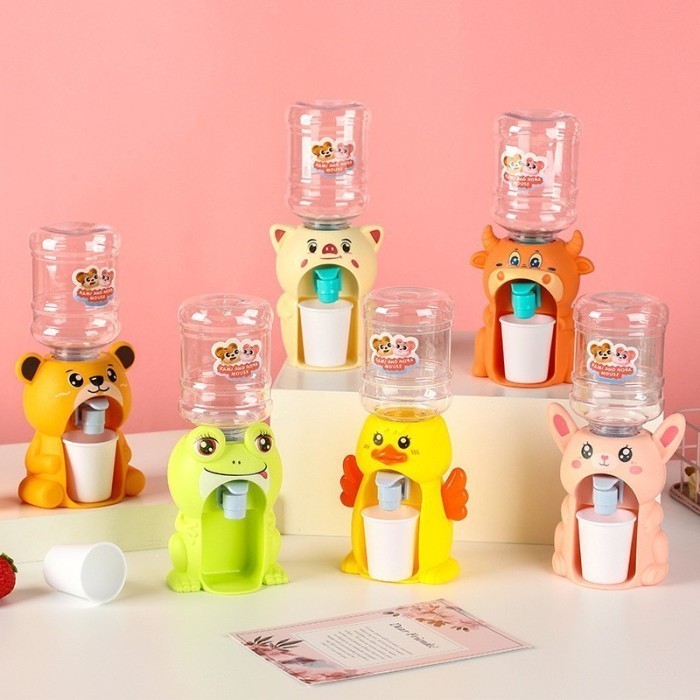 MH - Dispenser Mini Galon Portable Karakter Dispenser Air Minum Mainan Anak