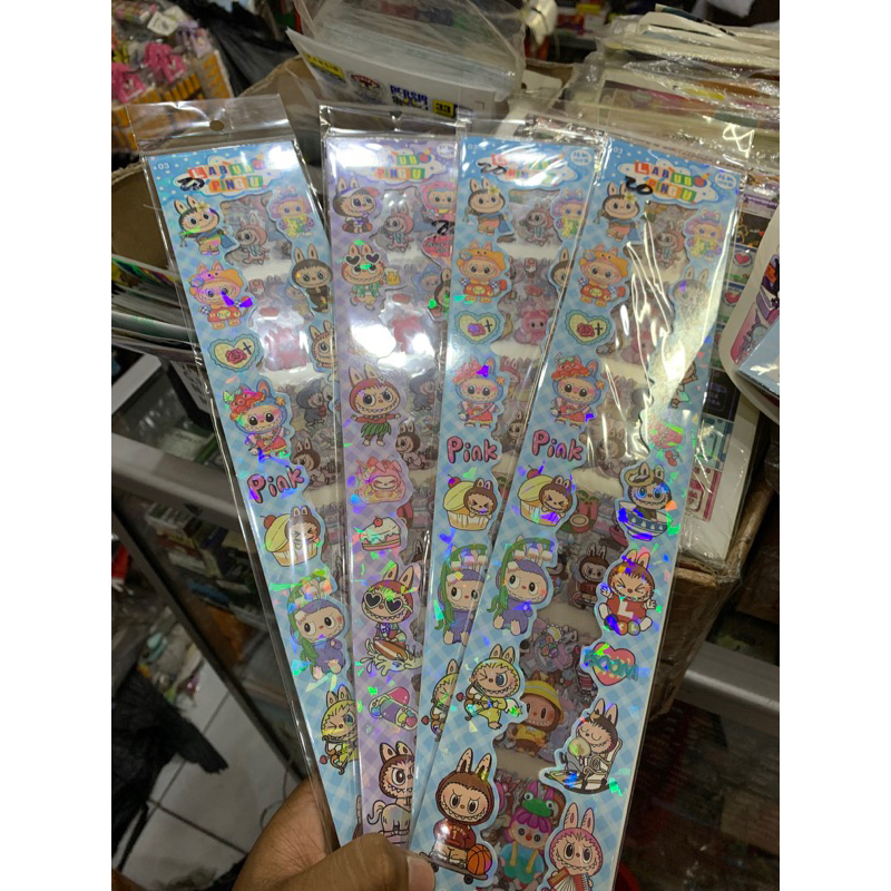 

STICKER labubu pjg isi100pcs