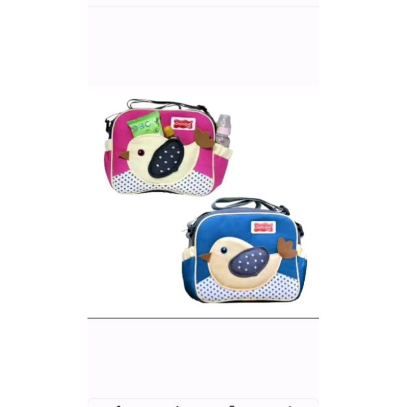 TAS BESAR PERLENGKAPAN BAYI MOTIF BURUNG