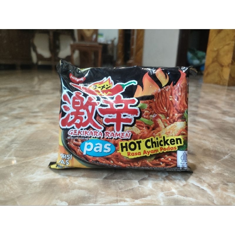 

Mie ramen goreng HOT CHICKEN 80g