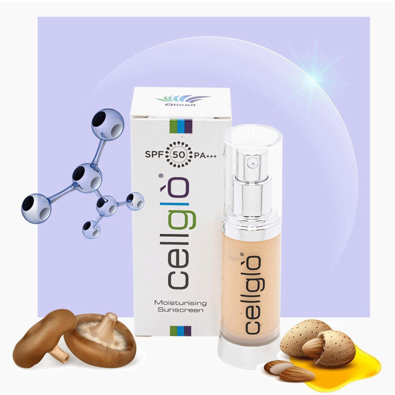 Cellglo Moisturising Cream SPF 50+++ Sunblock Wajah