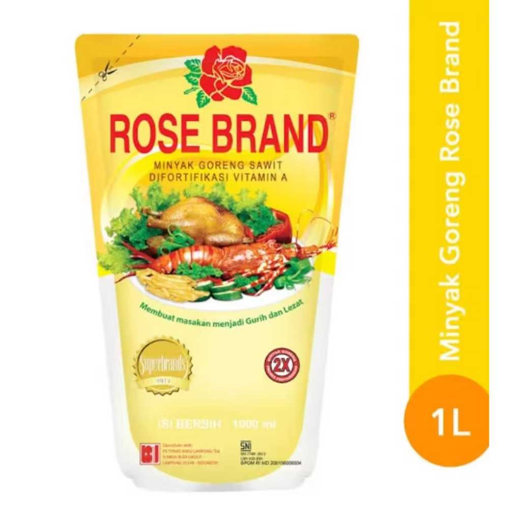 

MINYAK GORENG ROSEBRAND PROMO MURAH - 1 LITER