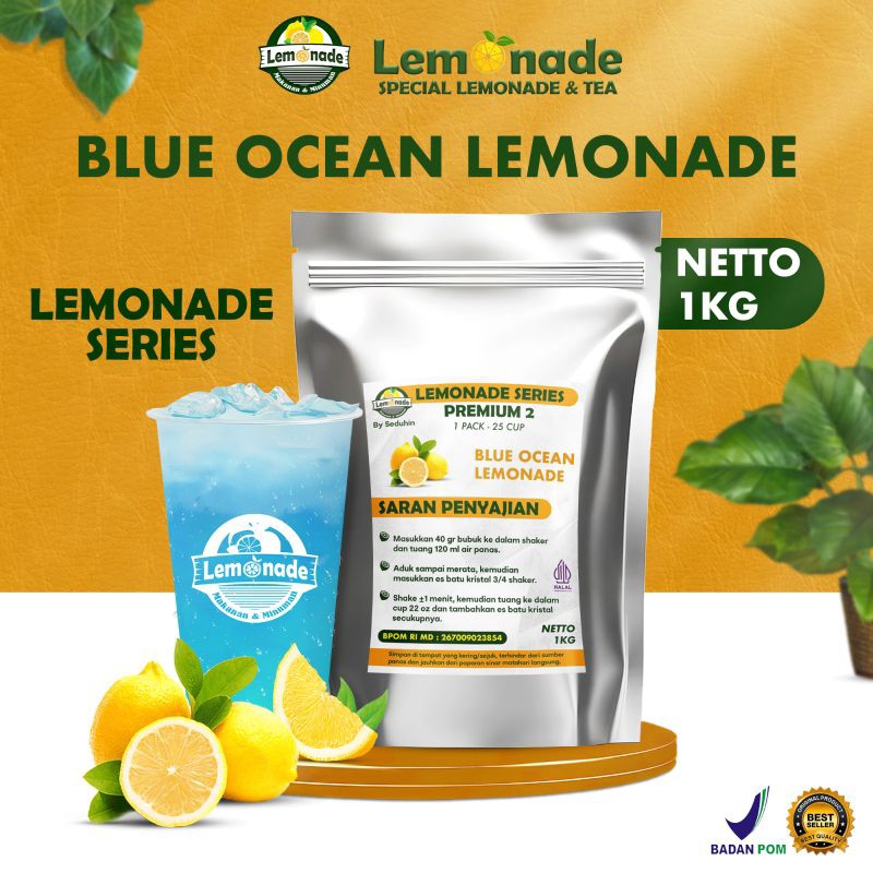 

Blue ocean Lemonade 1KG / Bubuk Minum Premium