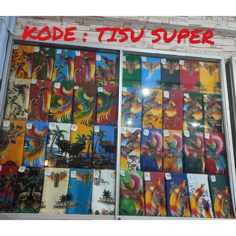 NON COD - Kain Batik Motif Papua Asli Meteran