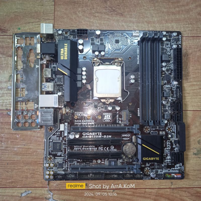 .:: Paket Mobo B150 DDR4 + Core i5 6600 3.3 GHz Socket 1151 ::.