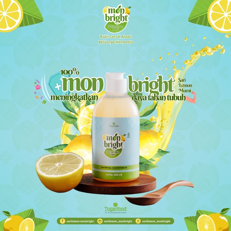 

Monbright Sari Lemon 250ML