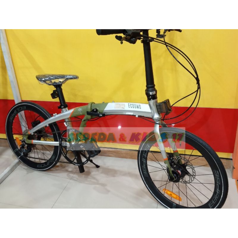 SEPEDA LIPAT ELEMENT 20 ECOSMO 10SP SOPHIA  LHATJUBA/sepedalipatjogja