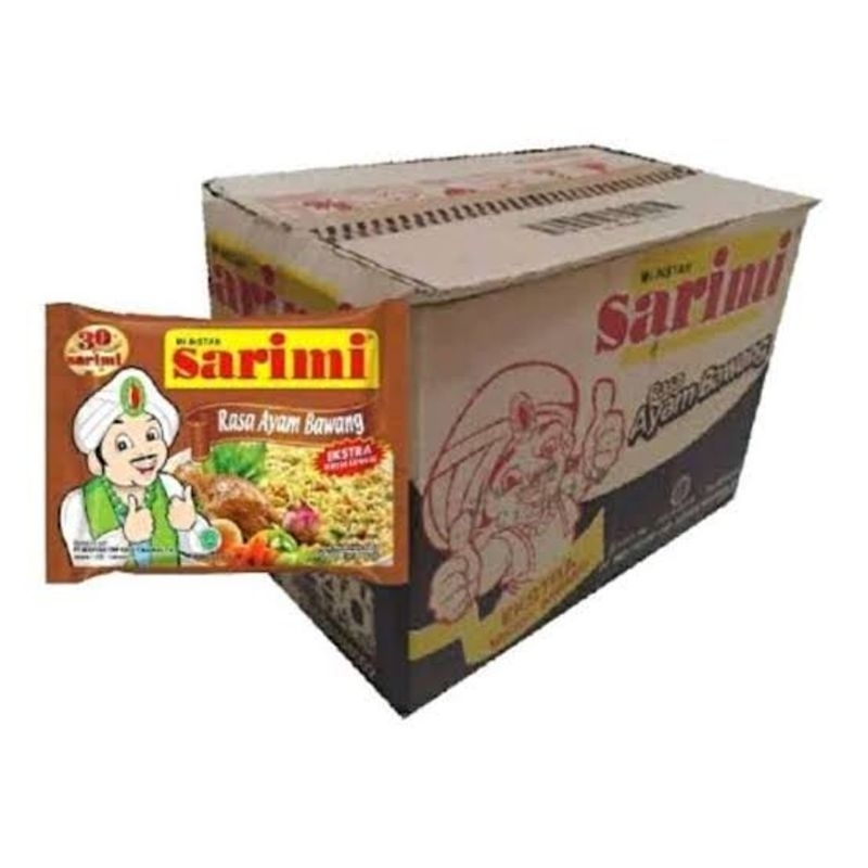 

Sarimi Mie Instan Ayam Bawang 1 Dus 40pcs