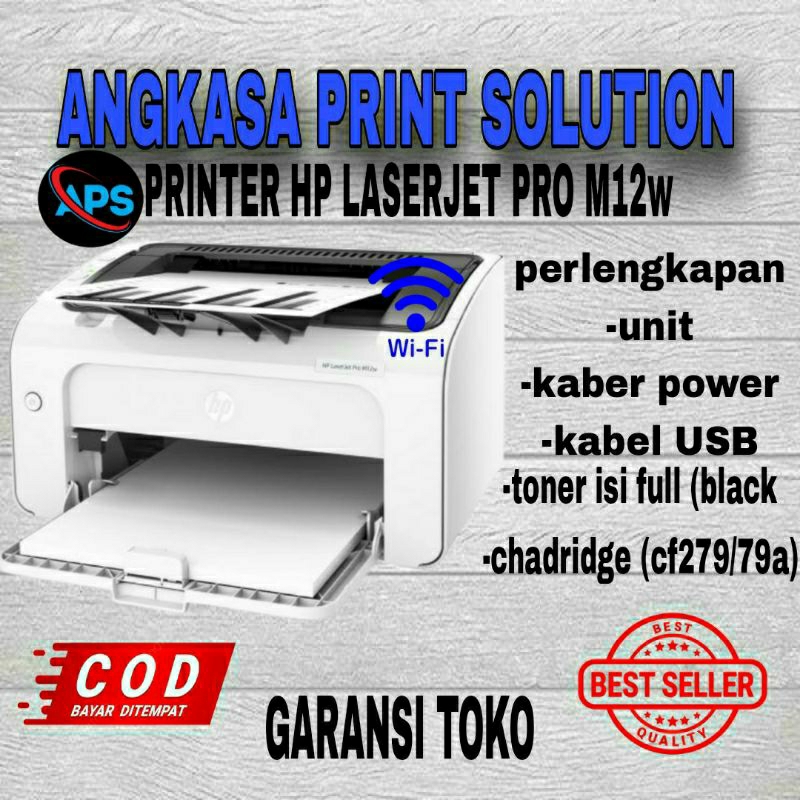 printer hp laserjet pro m12w