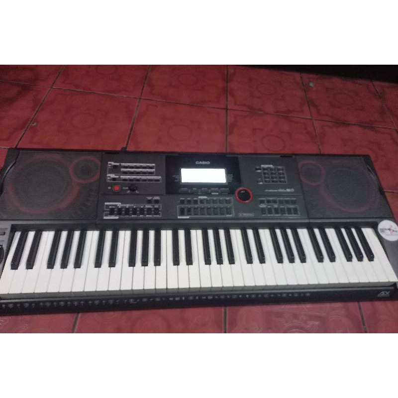 keyboard/piano digital/organ tunggal/casio CTX5000 plashdisc second