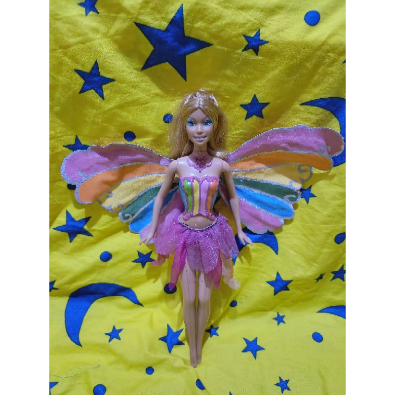 preloved barbie elina rainbow