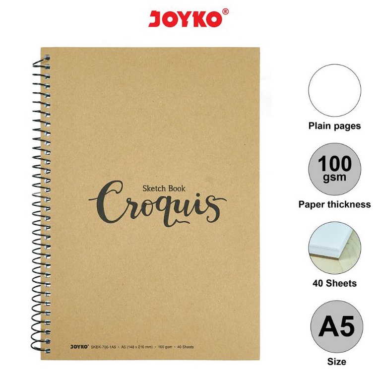 

Promo Terlaris Joyko SKBK76A5 Buku Sketsa Gambar Sketch Book