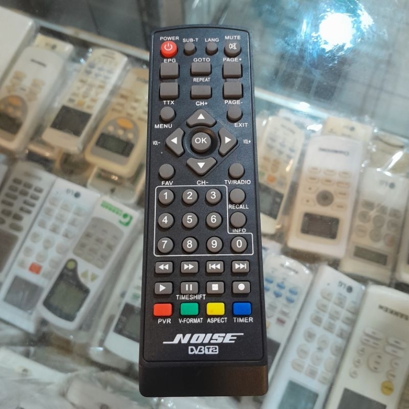 Remote STB Set Top Box NOISE DVB T2 .