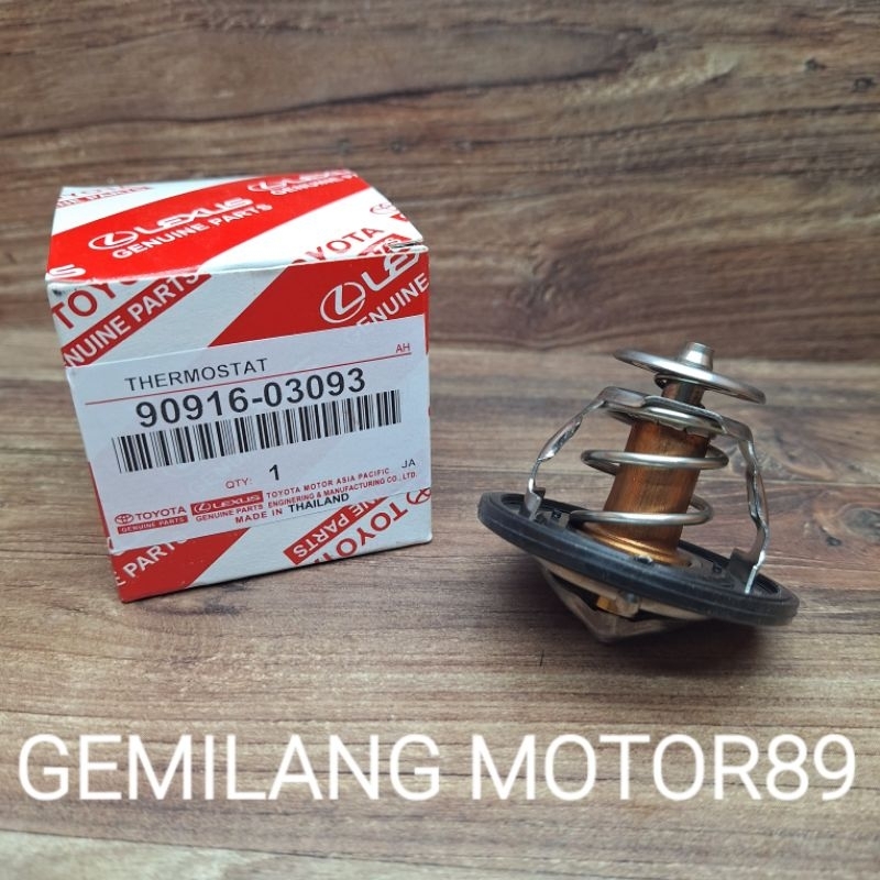 THERMOSTAT TERMOSTAT COOLENT 82c TOYOTA KIJANG 7K KIJANG 5K 82C 90916-03093 ORIGINAL