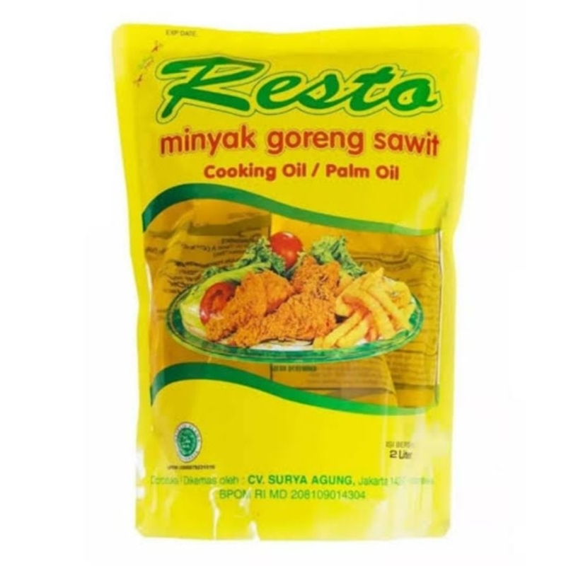 

RESTO Minyak goreng pouch 2 Liter