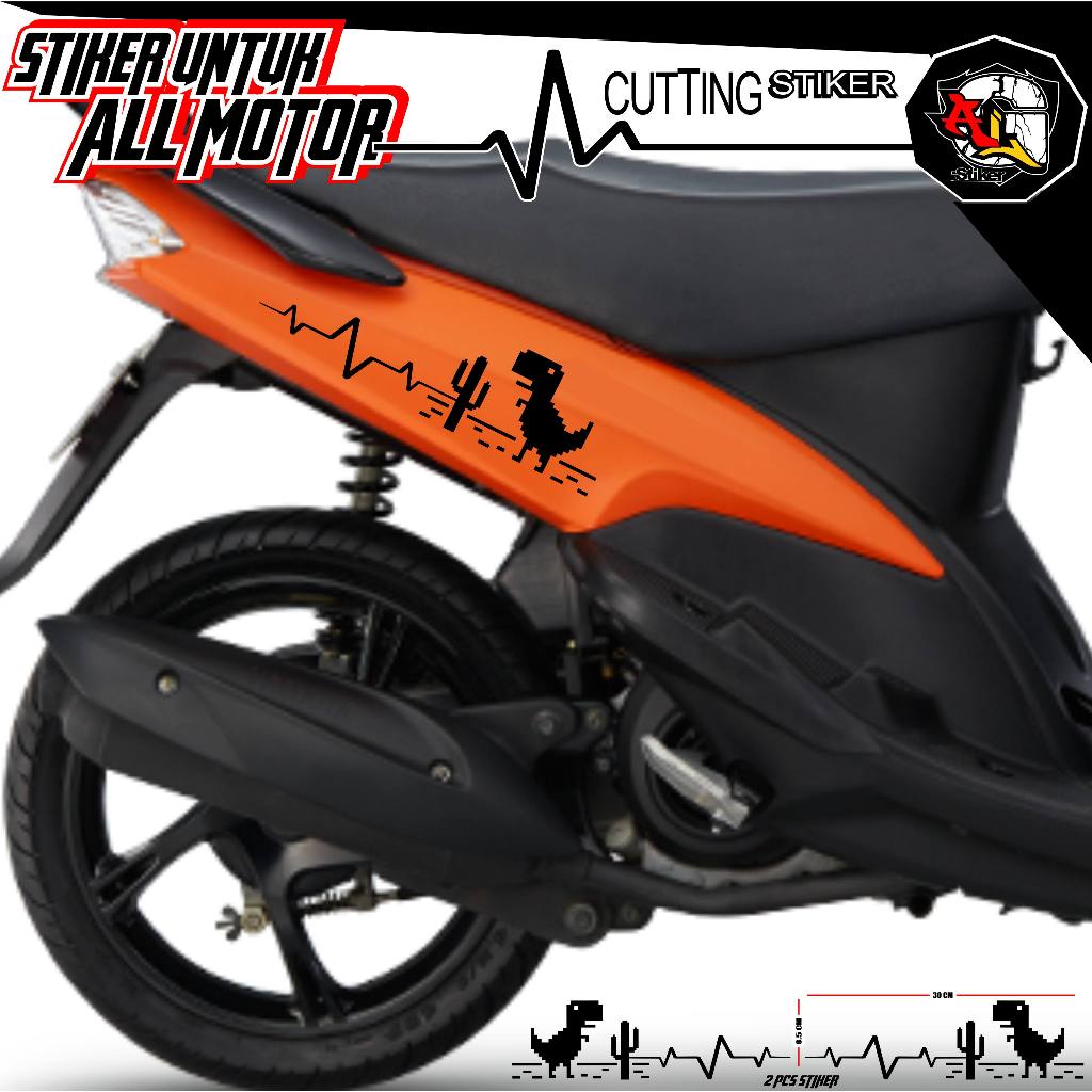 STICKER CUTTING GAME OVER/SC.458/STIKER LOADING/STIKER MOTOR/STRIPING MOTOR /STIKER ALL MOTOR/STIKER