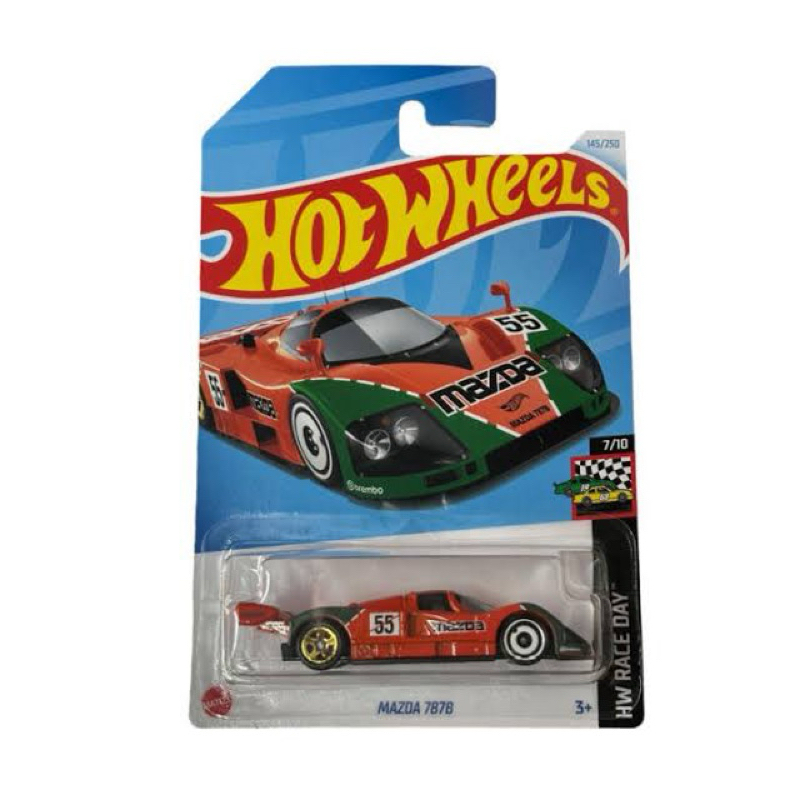 Hot Wheels Mazda 787B Orange