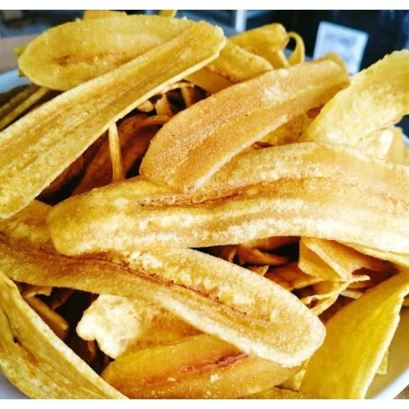 

kripik pisang Gurih Renyah kemasan 500Gram