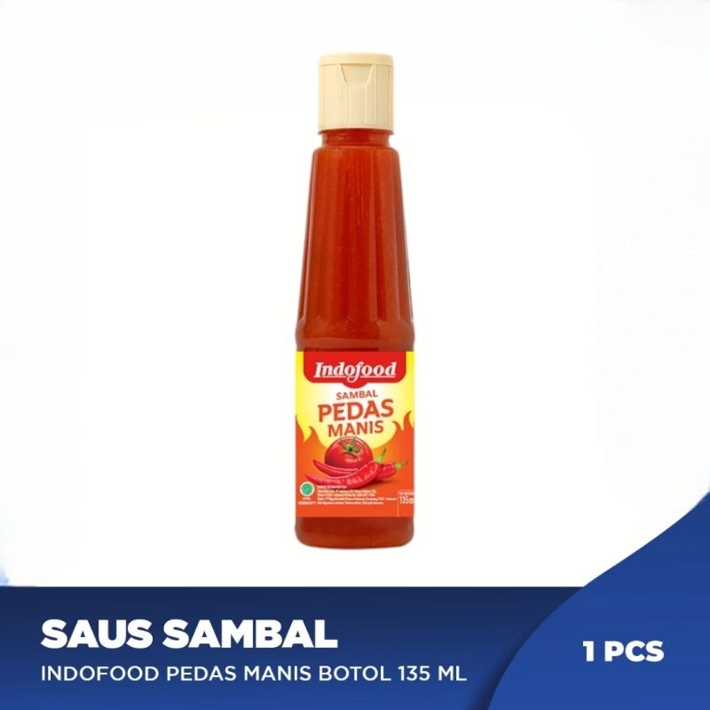 

Indofood sambal pedas manis botol 135ml