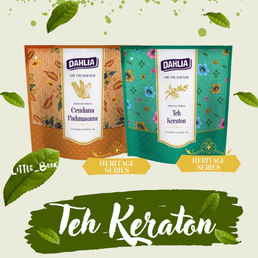 Grosiran DAHLIA Teh Keraton Air Freshener One For All Pengharum Ruangan 75gr  All Varian F61