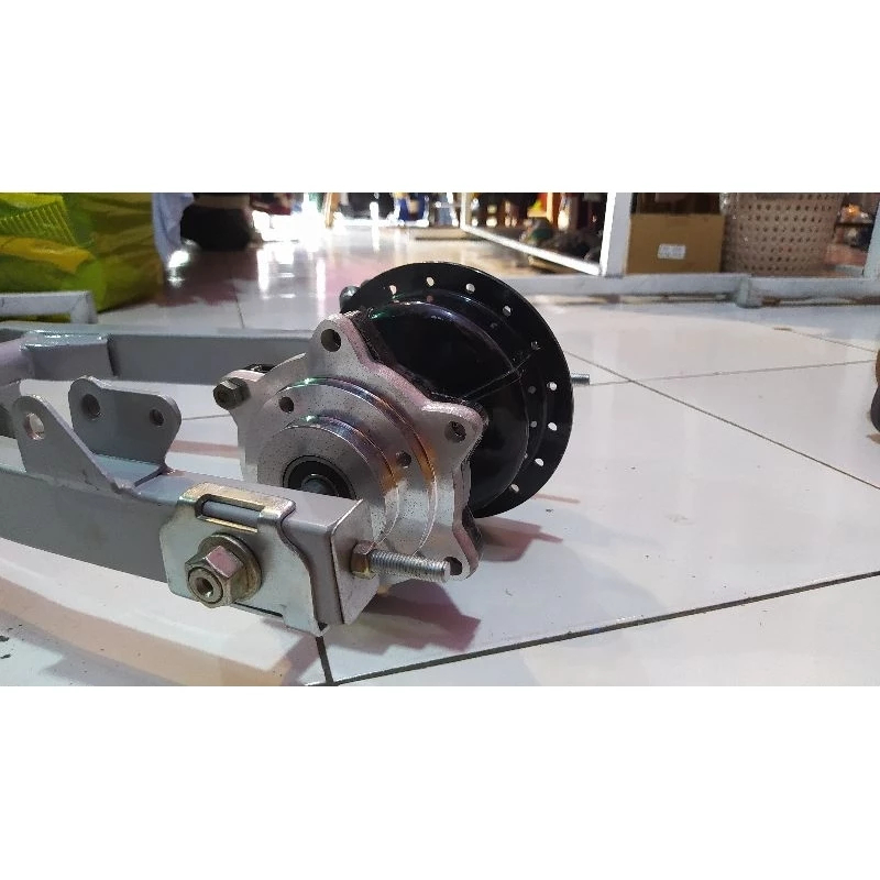 NAPGEAR  TROMOL TS 125 CNC ALUMUNIUM ALLOY PNP GEAR YAMAHA BUAT CB MP TIGER PNP ARM KAZE BAN LEBAR