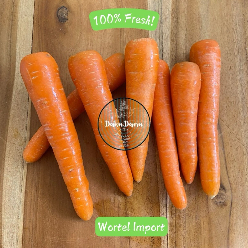 

KIRIM INSTANT/SAMEDAY Wortel Import Kualitas Super 250gr