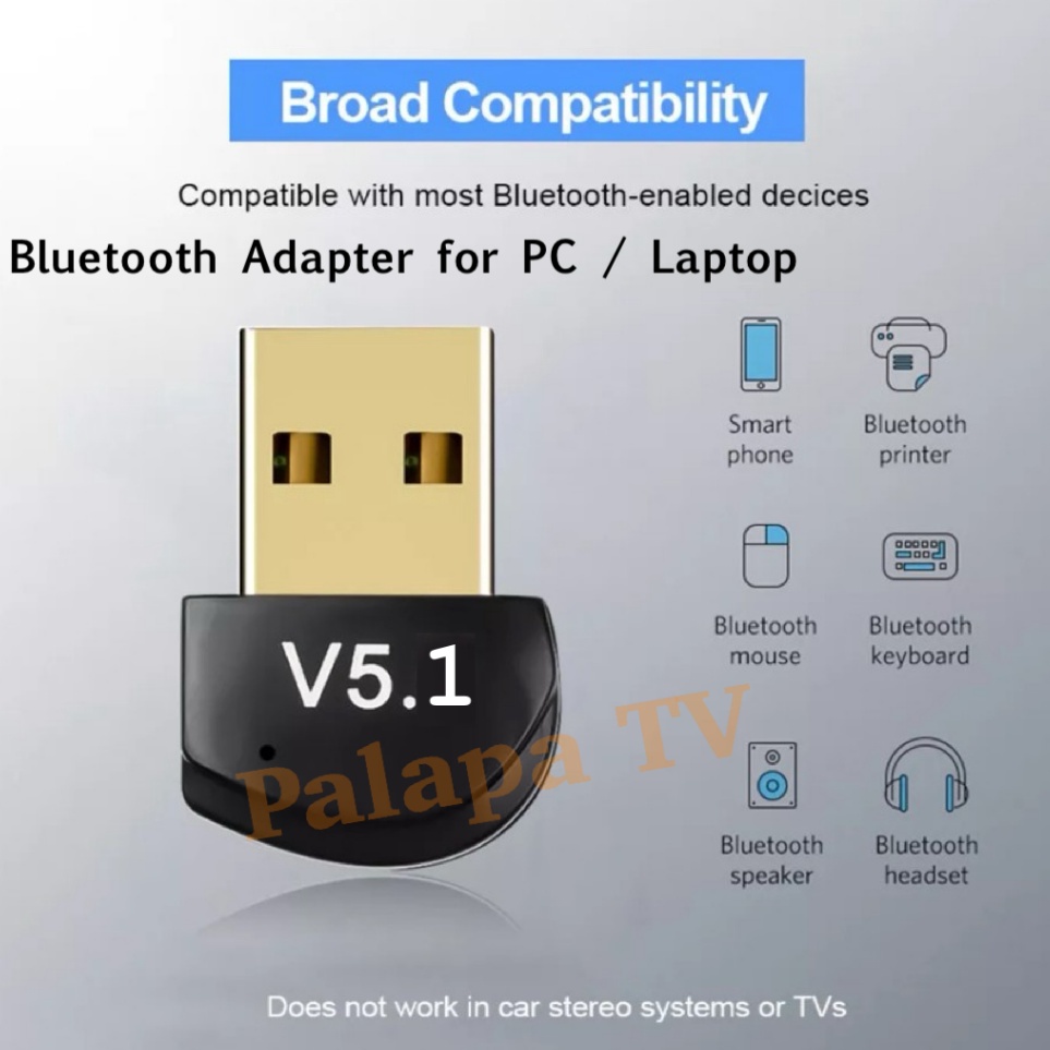 Stock Terupdate  Bluetooth USB Dongle 51  USB Dongle Bluetooth 51  USB Bluetooth Receiver 51  Blueto