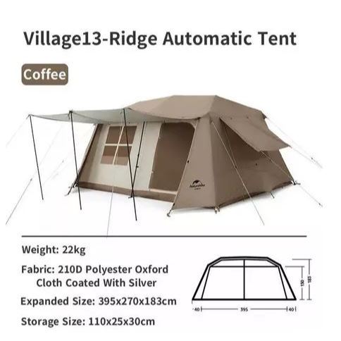 Tenda Camping Naturehike Tent Village 13 - Tenda Naturehike Village 13