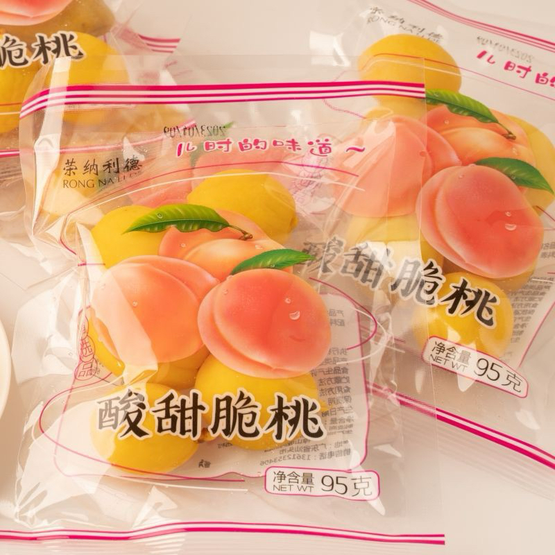 

Manisan Buah Persik kuning /Crunch Peach kuning Manisan Buah Peach