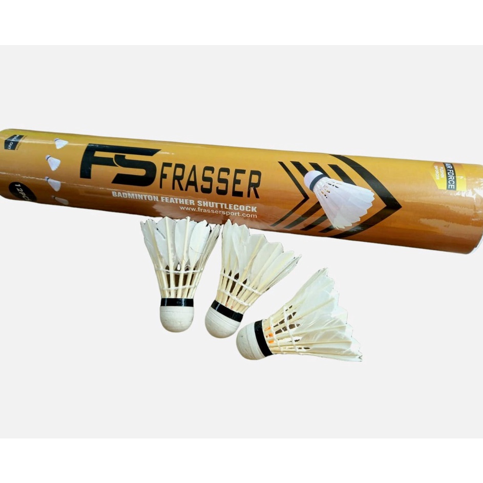 Lebih Istimewa  Frasser Shuttlecock Badminton Kok Bulutangkis Frasser Air Force Gold