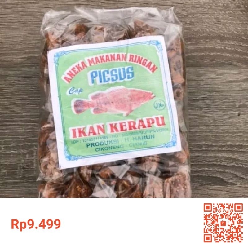 

piksus pedas/ makaroni ikan kerapu rasa pedas gurih, produk asli exp April 2025