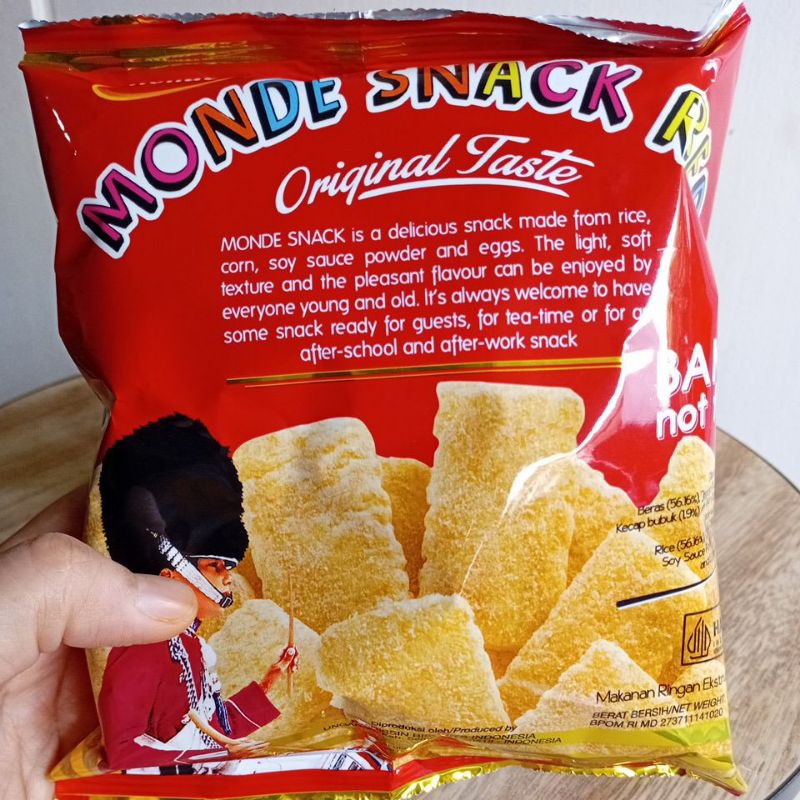 

Monde serena snack original taste 27 gr