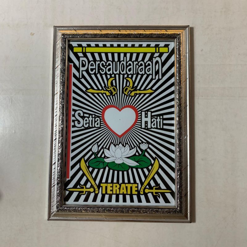 Poster Pigura PSHT Ukuran 10R Hiasan Dinding Terbaru