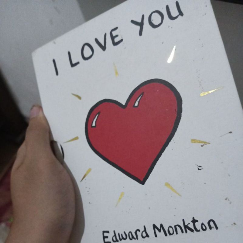 

I LOVE YOU by Edward Monkton ORI Hard Cover