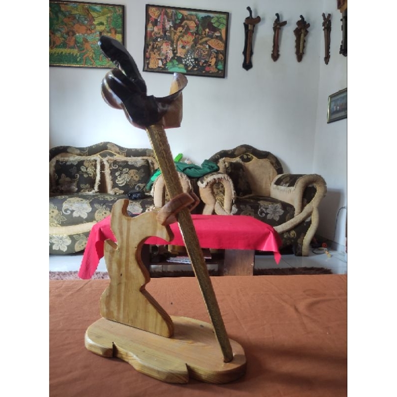 Blawong Keris/ Tempat keris / Jagrak keris Meja / Hiasan keris