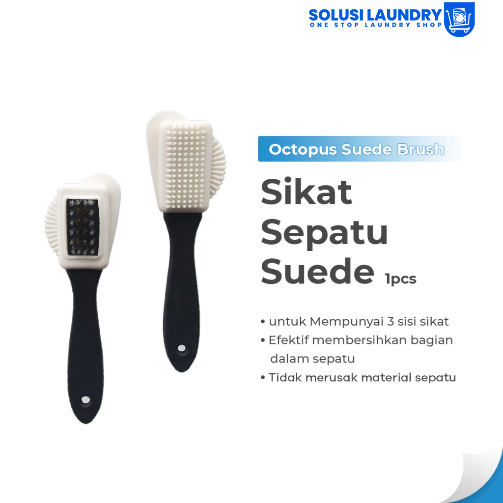 Sikat Tas Sepatu Bahan Suede Sikat Sepatu Khusus Suede dan Nubuck Suede Brush Sikat Pembersih Sepatu