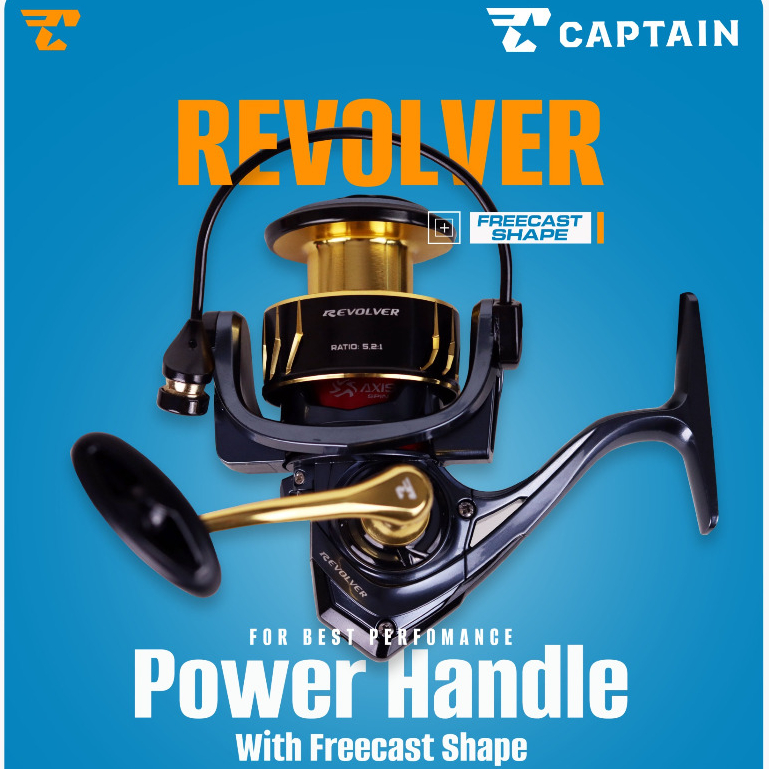 Reel Captain Classic Revolver 1000/2000/3000/4000 Power Handle