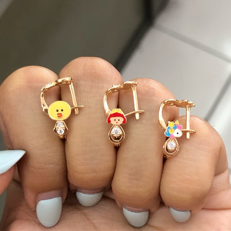 MA5- ANTING KLIP ANAK SALLY/BONEKA/UNICORN KADAR 300