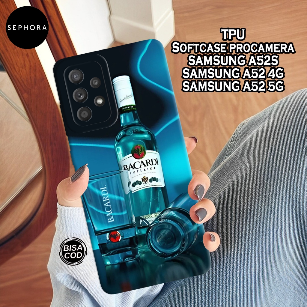 Case Samsung A52s/A52 4G/A52 5G - Fashion Case Minuman - Softcase Samsung A52s/A52/A52 5G  - Case Pr