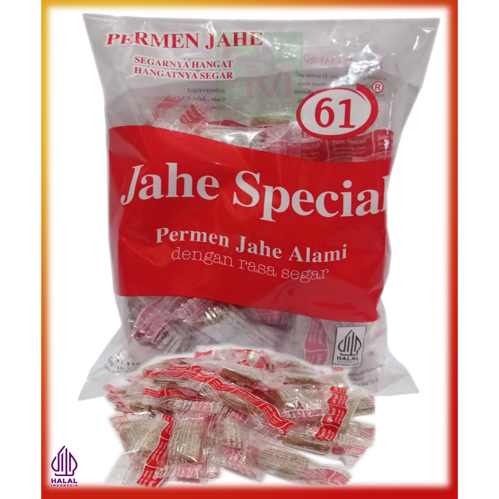 

Permen Jahe 61 Jahe Alami Special