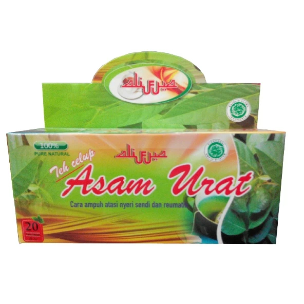 

TEH CELUP ASAM URAT ISI 20KANTONG Organik Daun Hijau