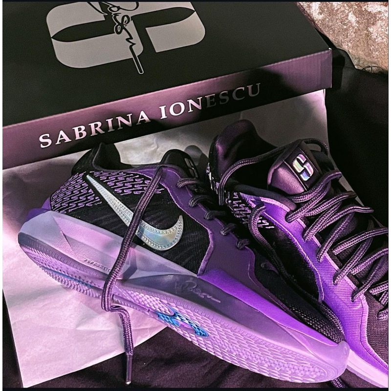 (Size 40-46) NK Sabrina 2 Court Vision Purple / sepatu basket