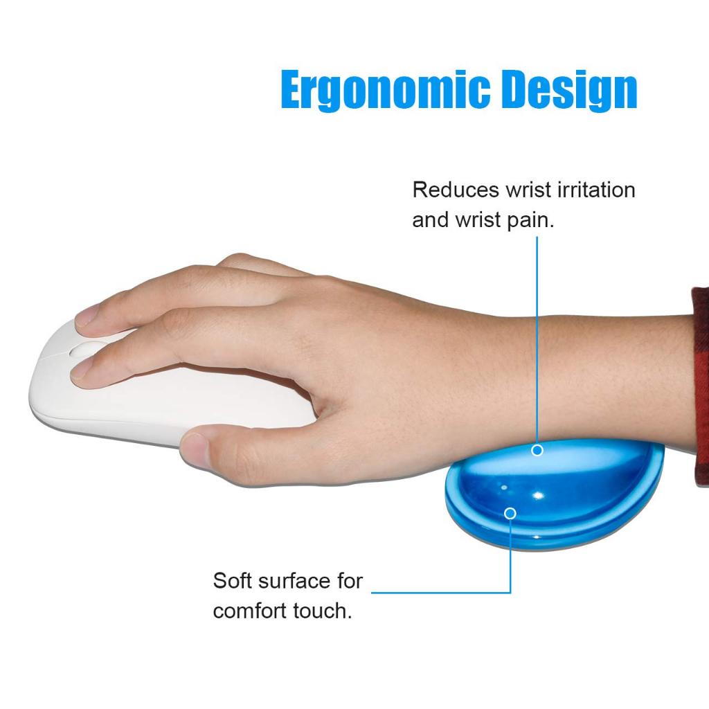Mouse Pad Bantalan Tangan Waterproof Mouse Pad Wrist Rest Silikon Mouse Pad Ergonomic Premium