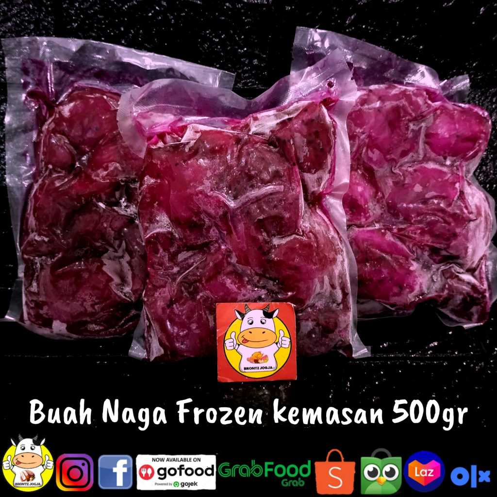 

BUAH NAGA FROZEN 500GR-FROZEN FOOD-BRONTZ JOGJA