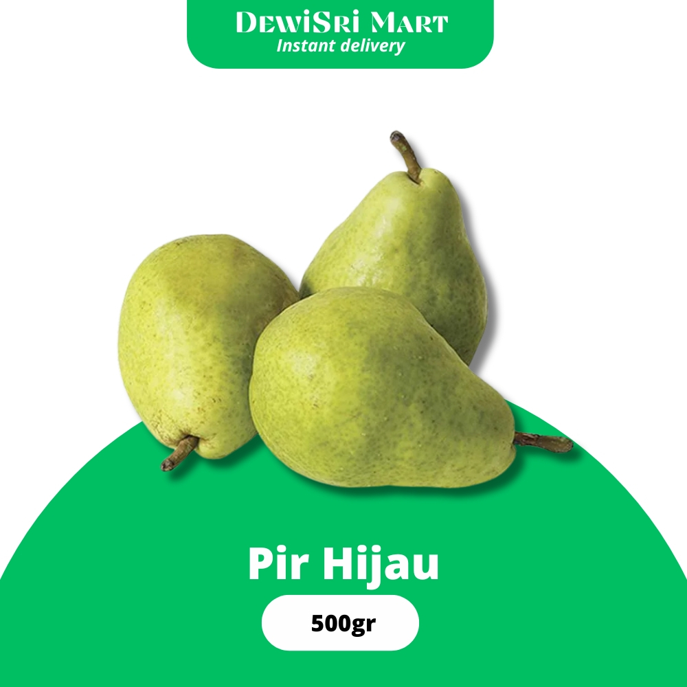 

Buah Pir hijau 500gr - Dewi Sri Mart
