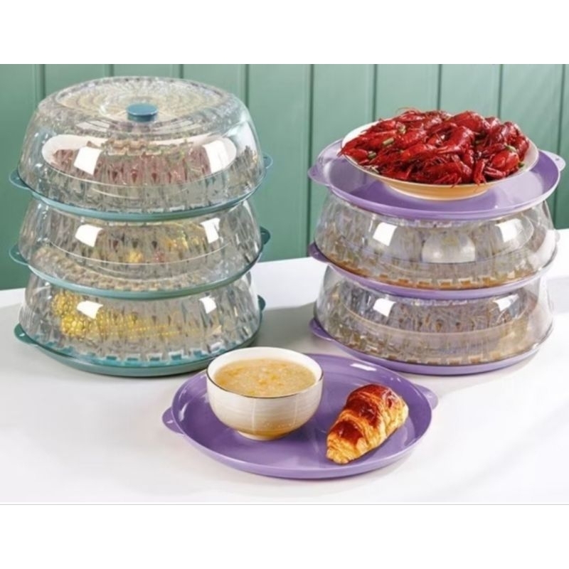 TUDUNG SAJI MAKANAN / TUDUNG SAJI SUSUN  KRISTAL MODERN