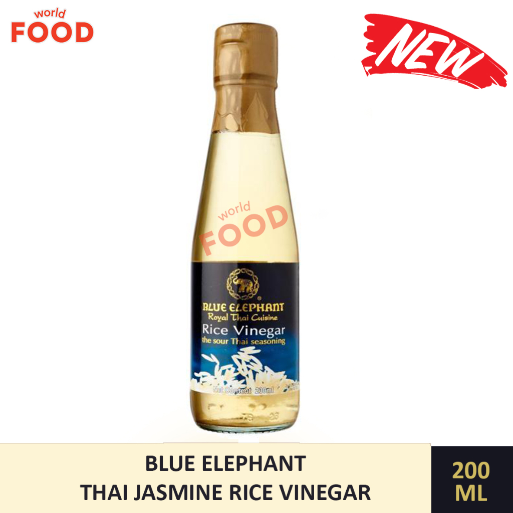 

BLUE ELEPHANT THAI JASMINE RICE VINEGAR **NEW ITEM* 200 ML