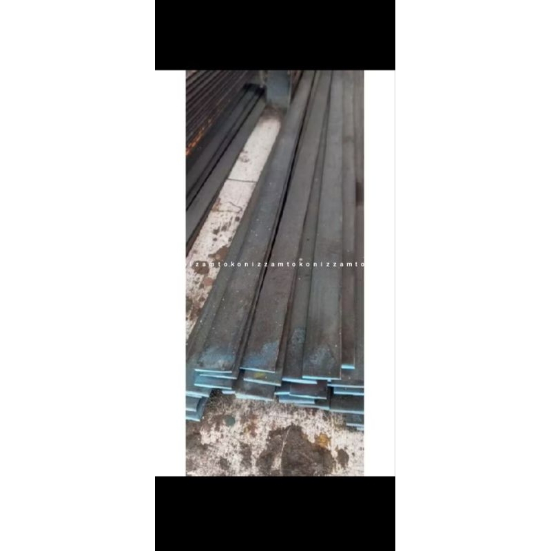 plat besi plat strip lebar 1,7cm tebal 2mm panjang 2meter