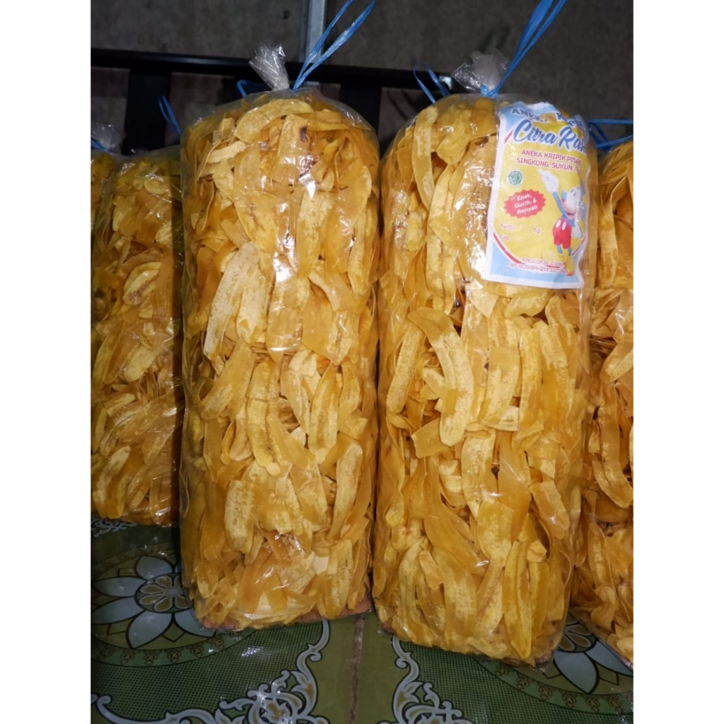 

Keripik Pisang Gurih Asin 500gr