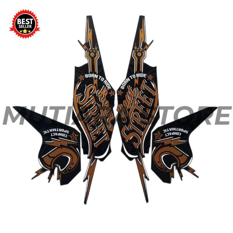 Stiker Striping Honda Beat Street 2019 - List Stiker Standar Beat Street 2019